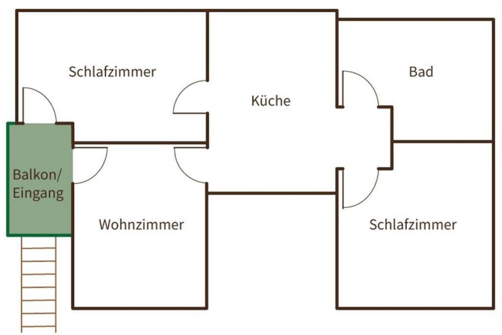 Ferienwohnung An Der Foersterei Ohrenfeld Exterior foto